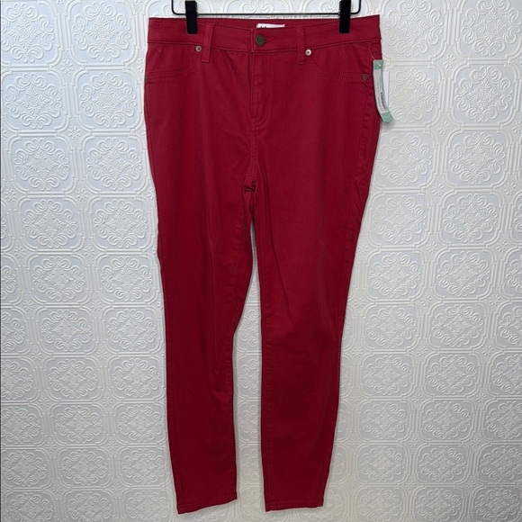 Lakeview Denim | for Stitchfix Alex Pompelan Red Denim Jeans, Size 28, NWT - Picture 9 of 11